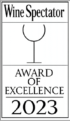 Wine Spectator Award of Excellence 2023