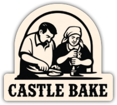 Castle Bake Pita logo top - Homepage