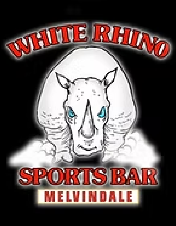 White Rhino Sports Bar & Grill logo top - Homepage
