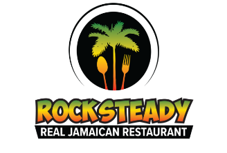 Rock Steady Real Jamaican logo top