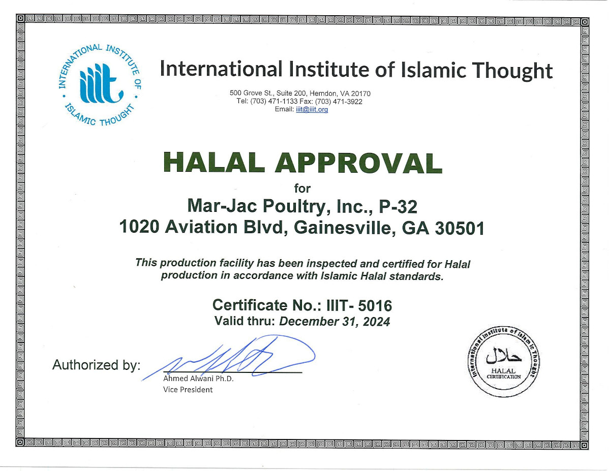 HALAL APPROVAL CERTIFICATES 2