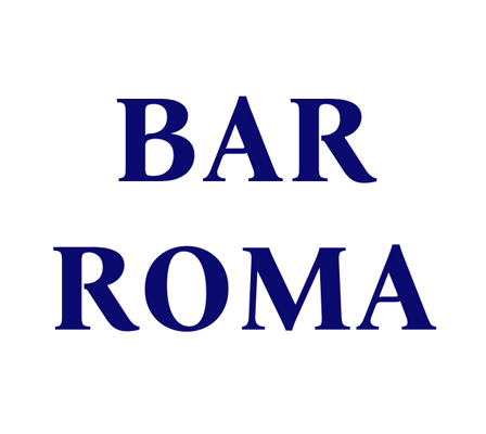Bar Roma logo top - Homepage