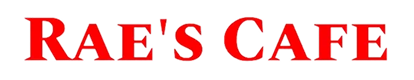 Rae's Cafe logo top - Homepage