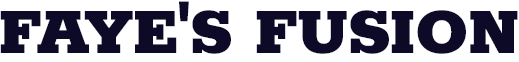 Faye's Fusion logo top - Homepage