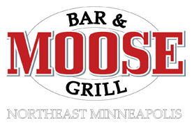 NE Moose Bar & Grill logo scroll