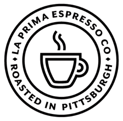 La prima espresso co, roasted in Pittsburgh