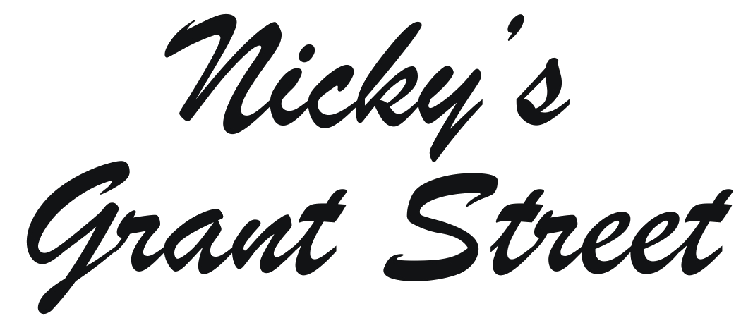 Nicky's Grant Street logo top - Homepage