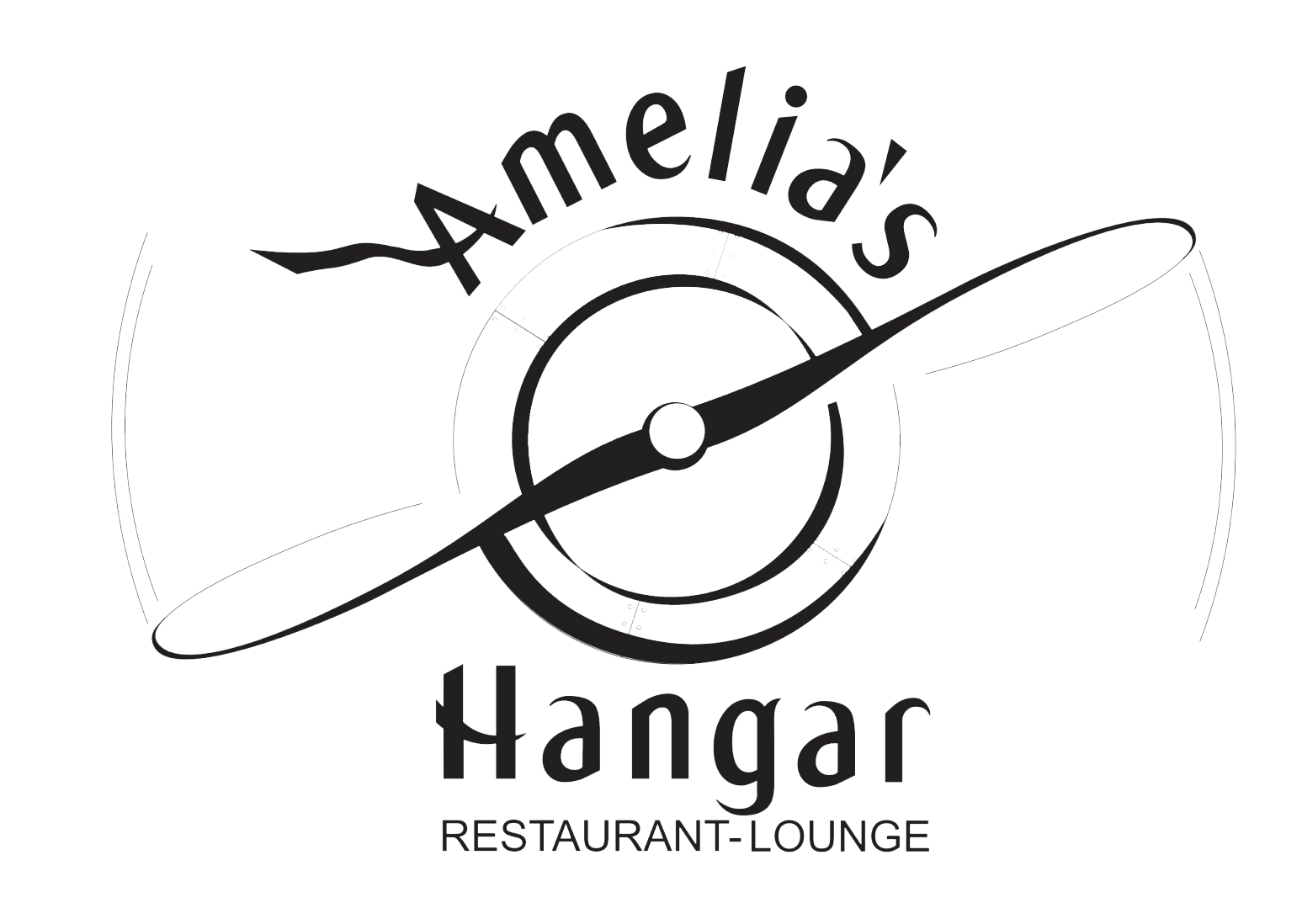 Amelia's Hangar logo top - Homepage