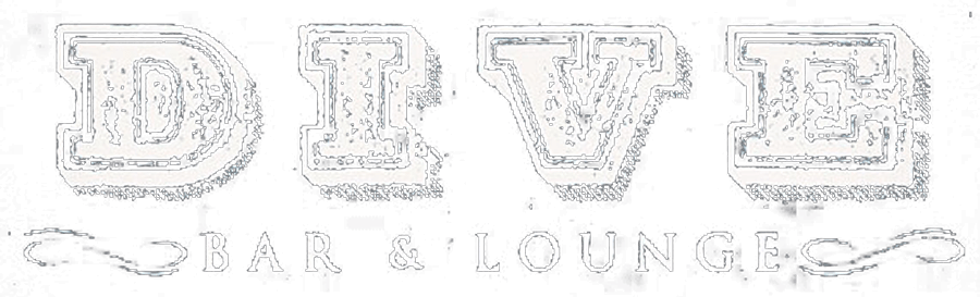 Dive bar and lounge logo