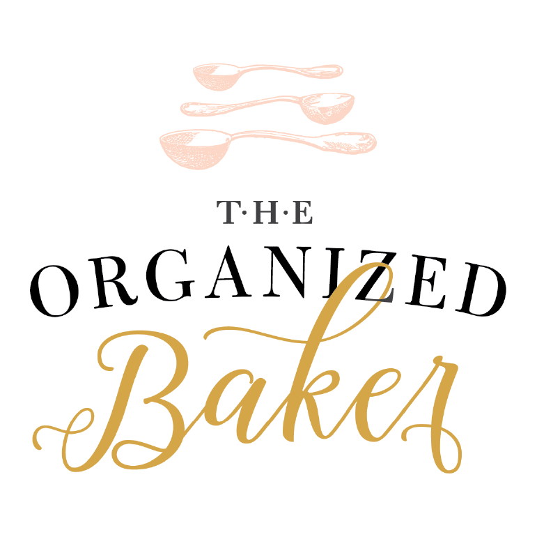 The Organized Baker logo top - Homepage