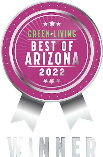 Green Living Best of Arizona 2022 Winner award