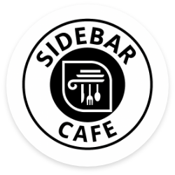 Sidebar Cafe logo top - Homepage