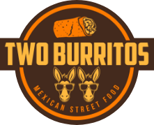 Two Burritos logo top - Homepage
