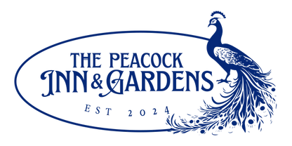 Peacock Inn & Gardens logo top - Homepage