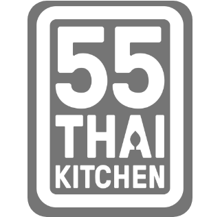 55 Thai Kitchen logo scroll