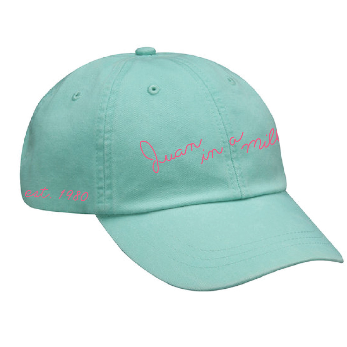 Juan in a Million vlue hat