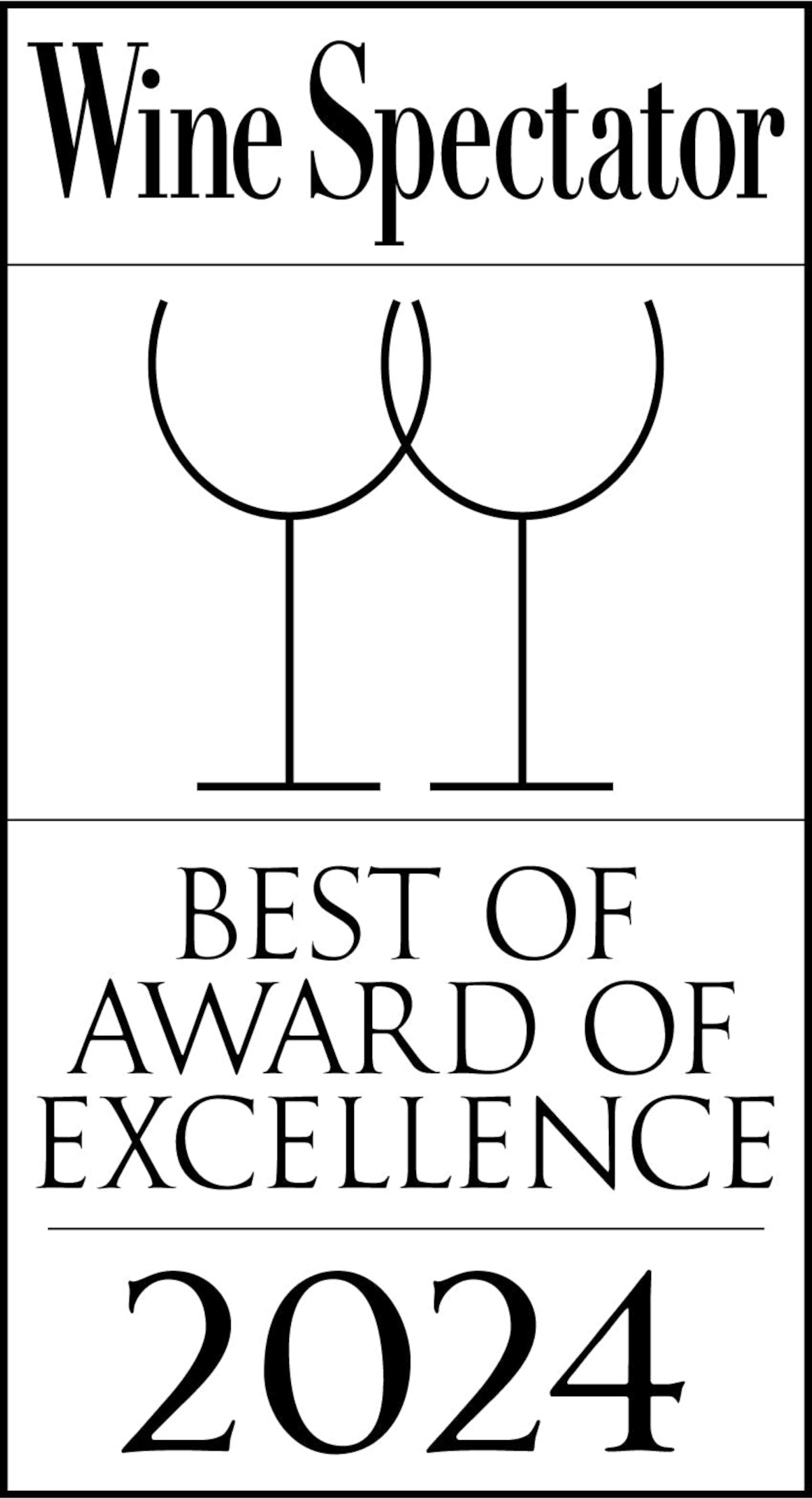 Wine Spectator Award of Excellence