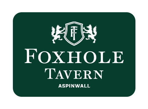 Foxhole Tavern logo top - Homepage