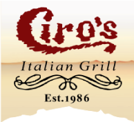 Ciro's Italian Grill logo top - Homepage