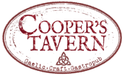 Cooper's Tavern logo top - Homepage