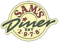 Sam's Diner logo top - Homepage