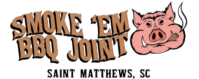 Smoke 'Em Barbecue Joint logo top - Homepage