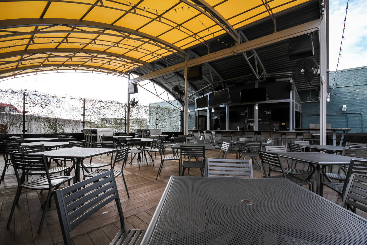 Pubs exterior,stage area