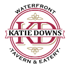 Katie Downs Waterfront Tavern logo scroll