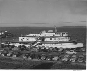 Old restaurant boat