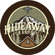 The Hideaway Sports Pub & Eatery logo top - Homepage