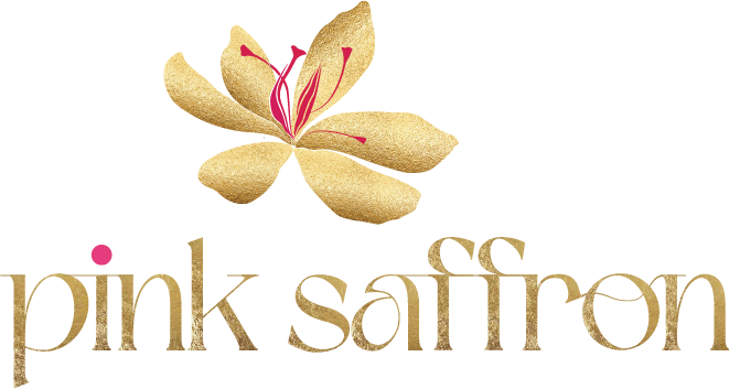 PINK SAFFRON logo top - Homepage