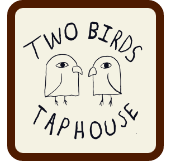 Two Birds Taphouse logo top - Homepage