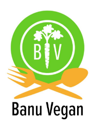 Banu Vegan logo scroll - Homepage