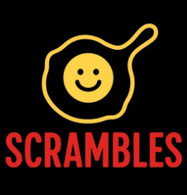 Scrambles Restaurant logo top - Homepage