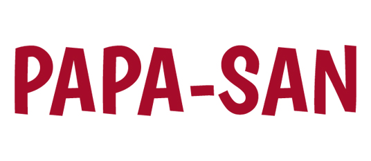 Papa-San logo top - Homepage
