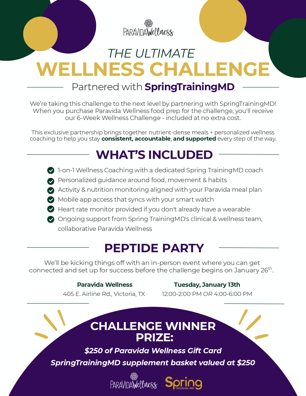 The Ultimate Wellness Challenge