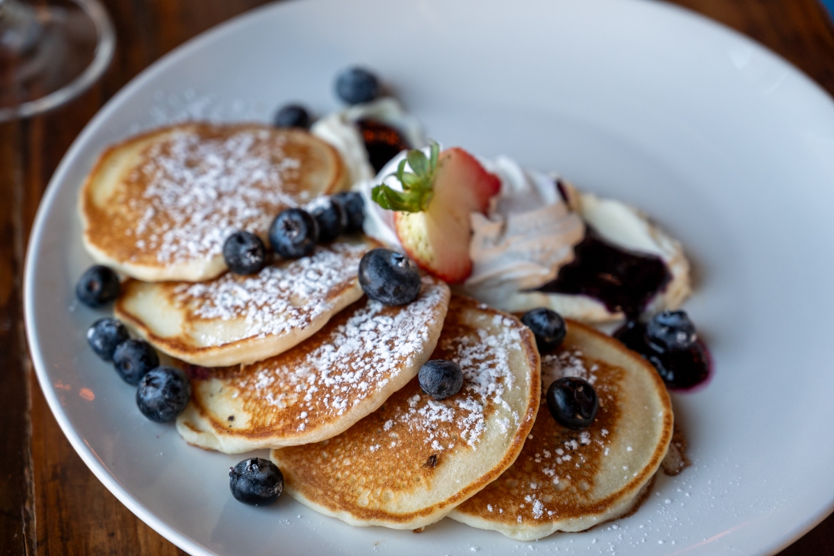 Lemon Blueberry Silver Dollars