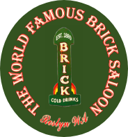 The Brick Saloon logo top - Homepage