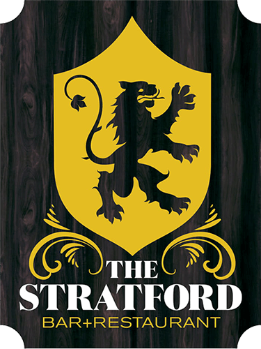 The Stratford Pub logo scroll