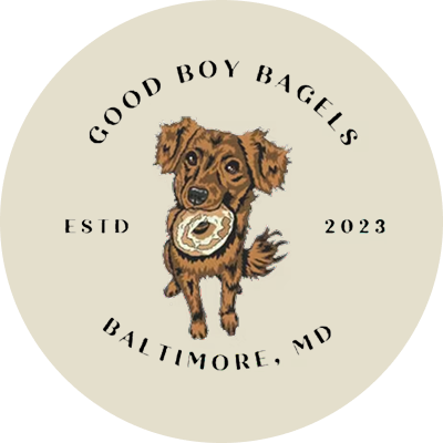 Good Boy Bagels logo top - Homepage