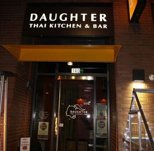 daughter thai kitchen & bar entrance
