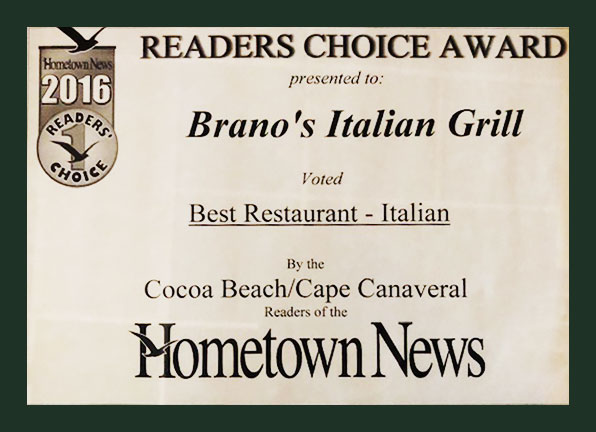 2016 Readers' choice award best caterer