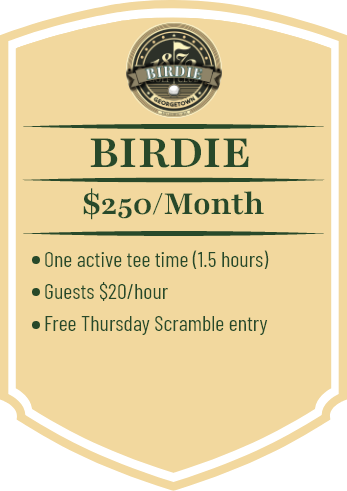 Birdie Monthly Membership