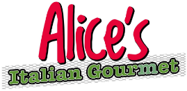 Alice's Italian Gourmet logo top - Homepage