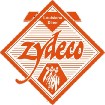 Zydeco Louisiana Diner logo scroll