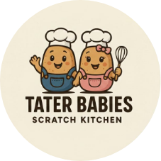 Tater Babies Scratch Kitchen logo top - Homepage