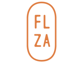 Floza Craft Pizza logo scroll - Homepage