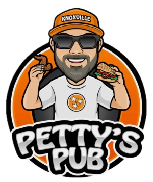 Petty's Pub logo top - Homepage