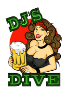 DJ's Dive logo top - Homepage
