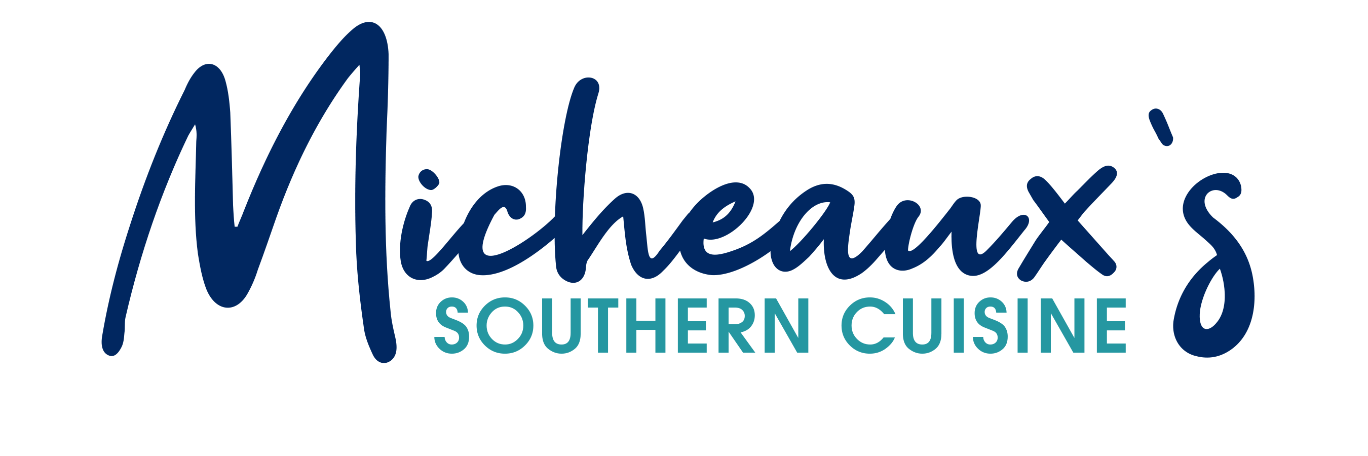 Micheaux's Southern Cuisine logo scroll